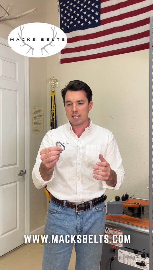 Macks Belts: The D-Ring Dilemma • Made in America