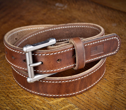 The Patriot Stitched Belt