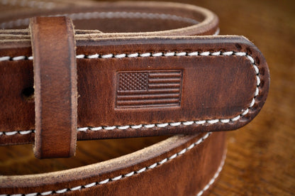 The Patriot Stitched Belt