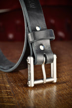 Load image into Gallery viewer, Coal Black Gun Belt - Macks Belts™
