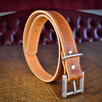 Whisky Mack Stitched Belt