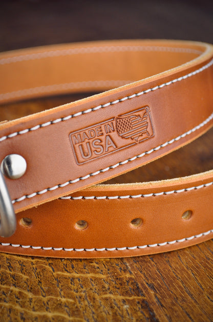 Whisky Mack Stitched Belt