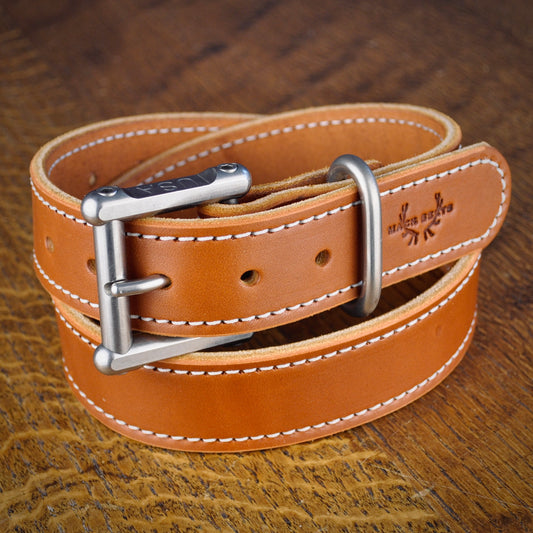 Whisky Mack Stitched Belt