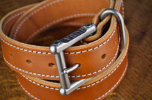 Load image into Gallery viewer, Whisky Mack Stitched Belt
