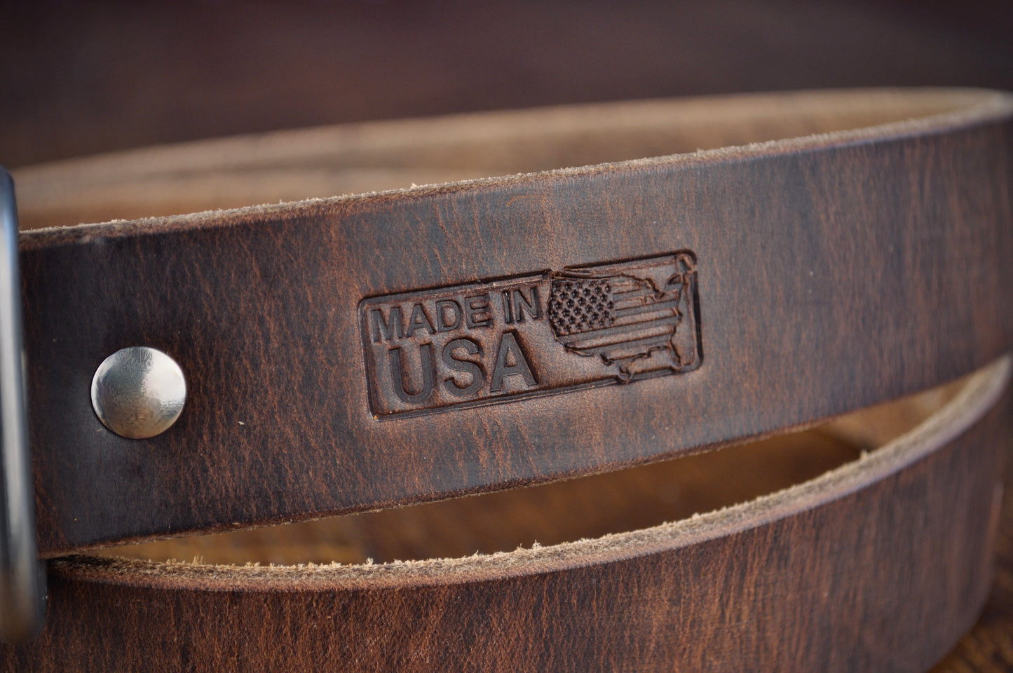 Rust Oak Gun Belt