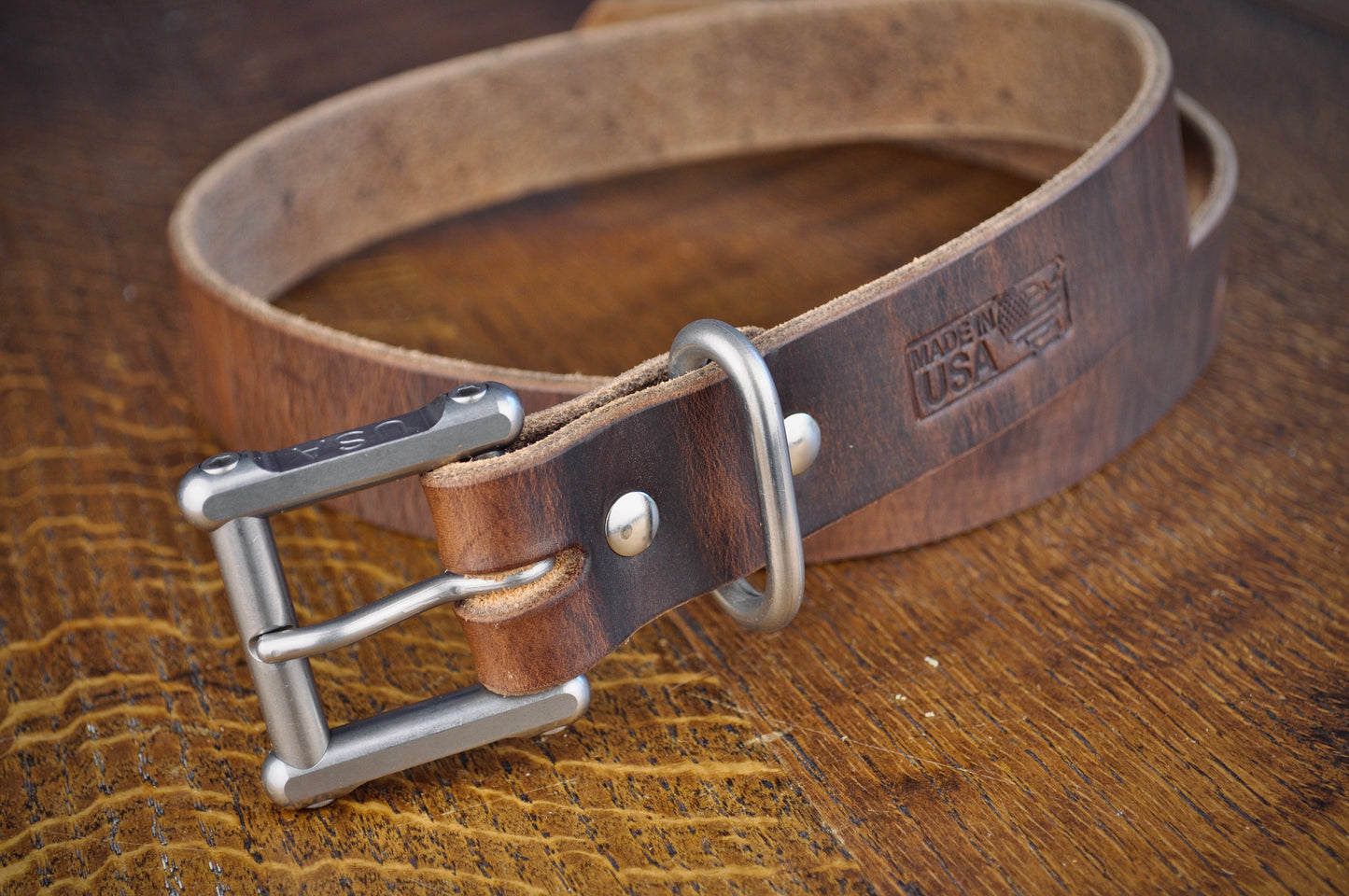 Rust Oak Gun Belt