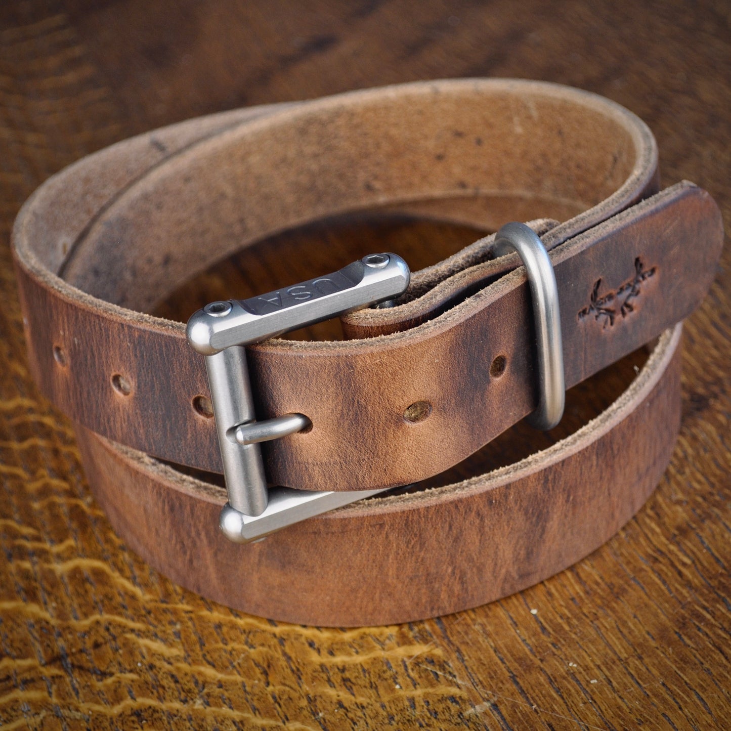 Rust Oak Gun Belt