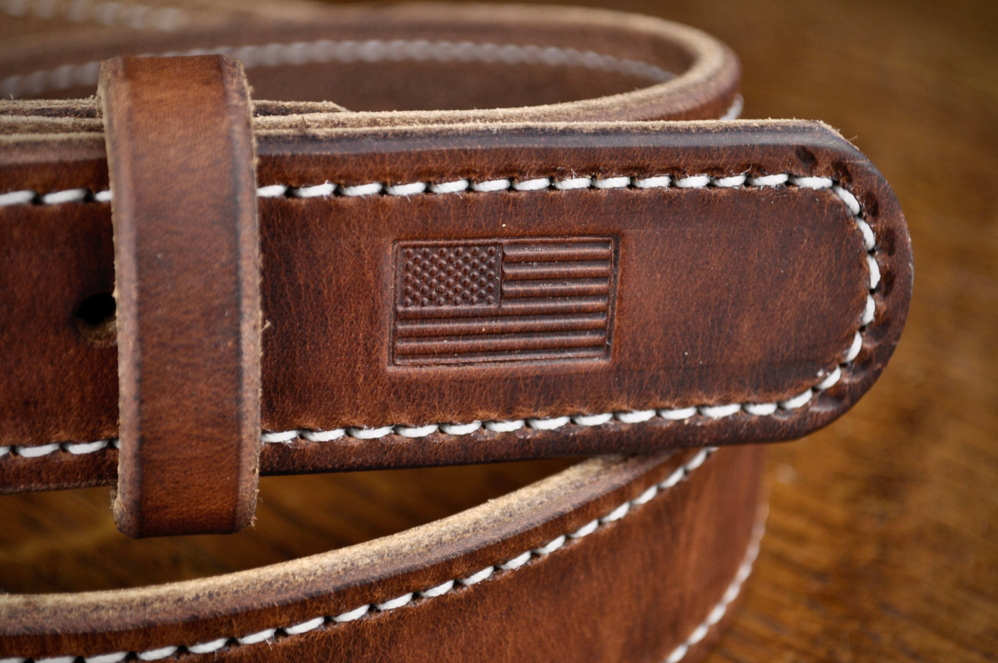 The Patriot Stitched Belt