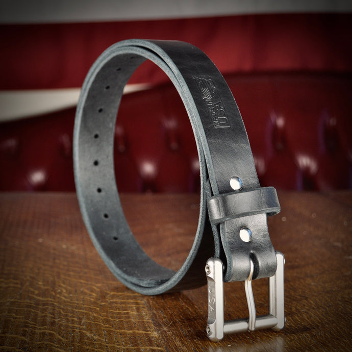 Coal Black Gun Belt - Macks Belts™