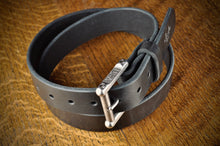 Load image into Gallery viewer, Coal Black Gun Belt - Macks Belts™
