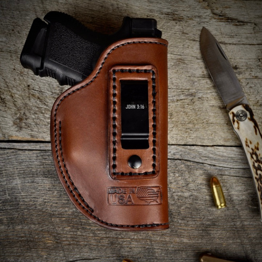 Limited Edition: John 3:16  Concealed Carry Right Hand IWB Holster (Black)